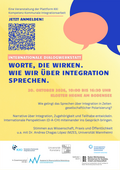Internationale Dialogwerkstatt 2026: „Worte, die wirken. Wie wir über Integration sprechen“ - Image