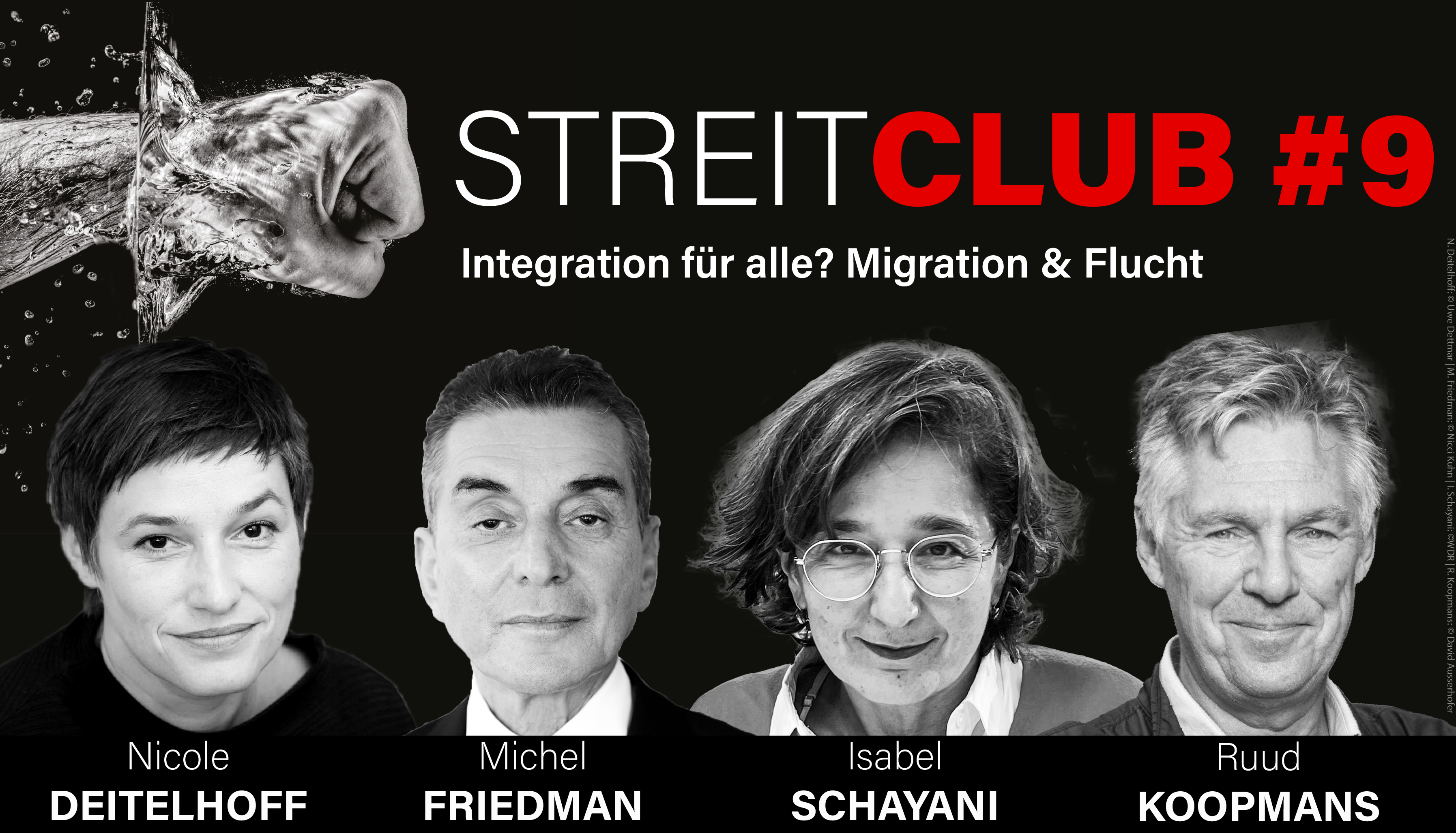 StreitClub #9: „Integration für alle? Migration und Flucht“