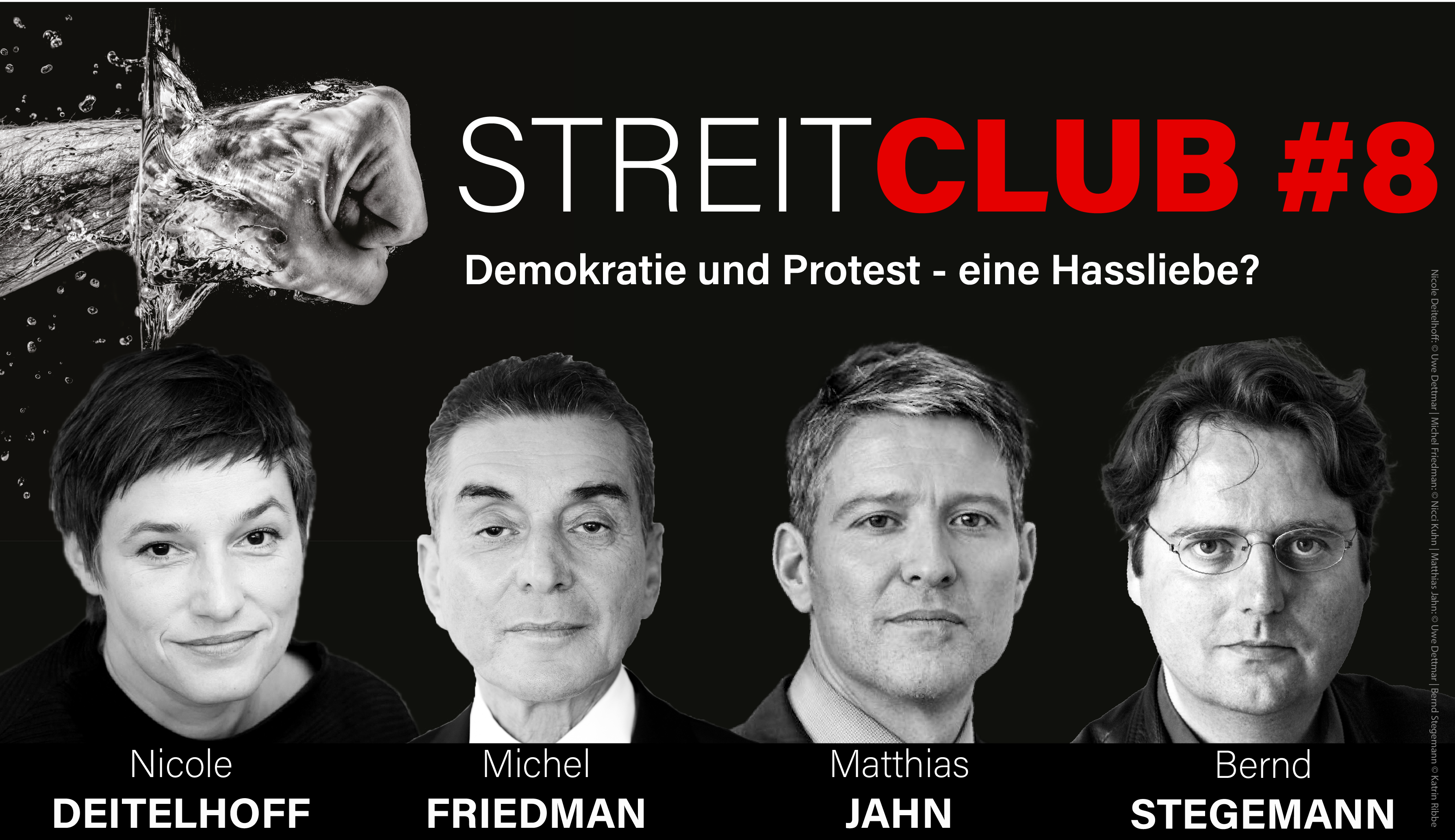 StreitClub #8 „Demokratie und Protest - eine Hassliebe?“