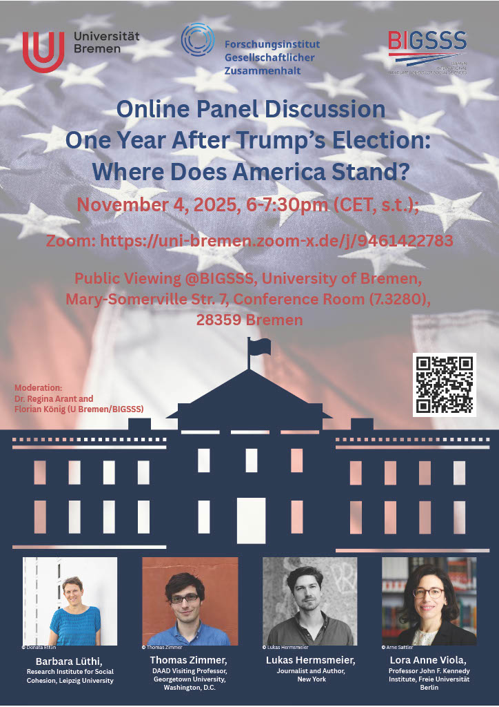 One Year After Trump’s Election: Where Does America Stand?