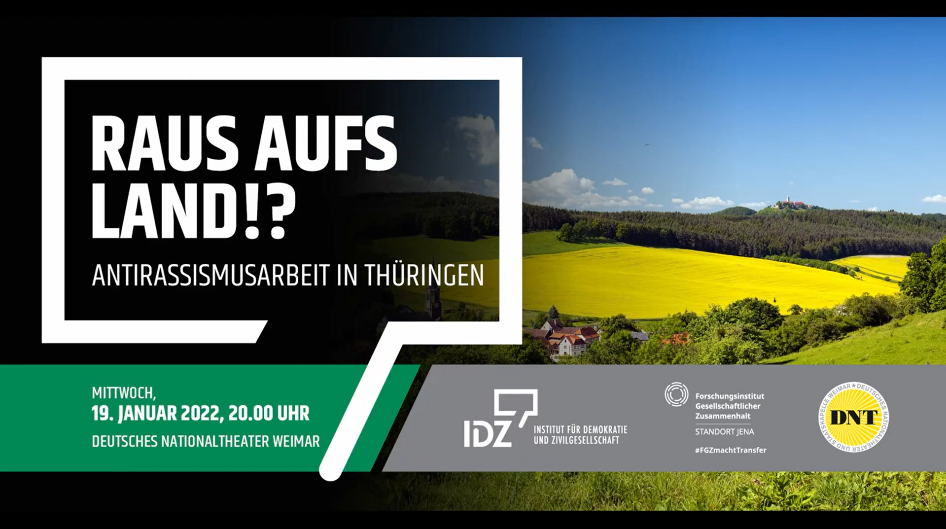 Foyergespräch: Raus aufs Land!? - Image