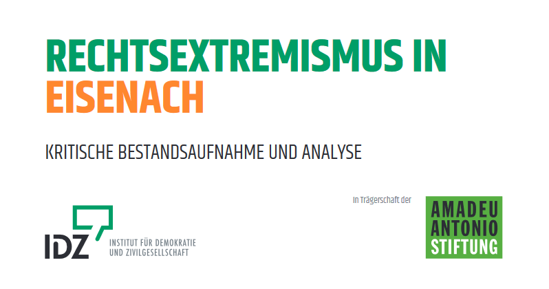 Rechtsextremismus in Eisenach. Kritische Bestandsaufnahme und Analyse - Image