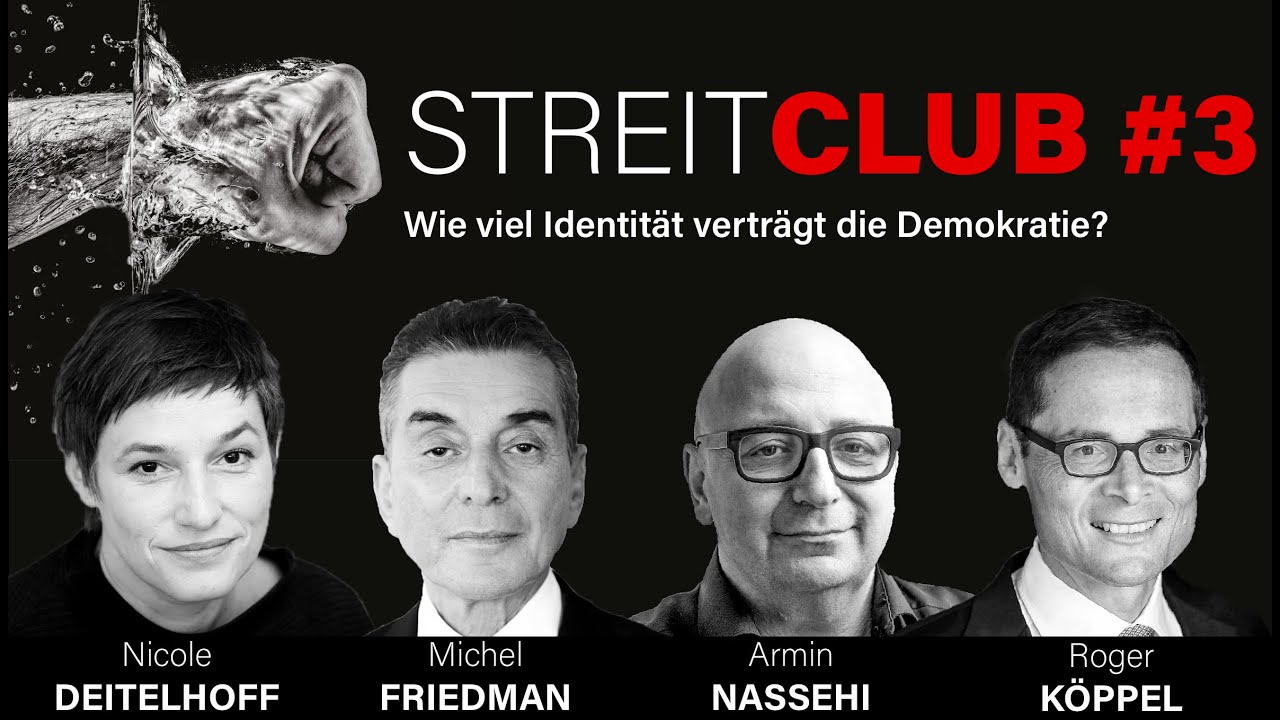 StreitClub #3: „Identität“ mit Armin Nassehi & Roger Köppel - Image